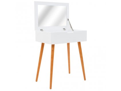 Toaletní stolek se zrcadlem MDF 60 x 40 x 75 cm