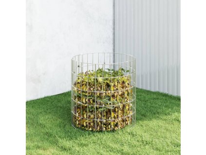 Zahradní kompostér Ø 50 x 50 cm pozinkovaná ocel