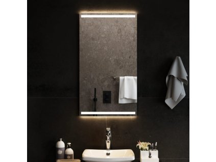 Koupelnové zrcadlo s LED osvětlením 50 x 90 cm