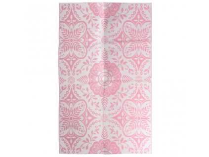 Venkovní koberec růžový 160 x 230 cm PP
