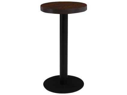 Bistro stolek tmavě hnědý 40 cm MDF