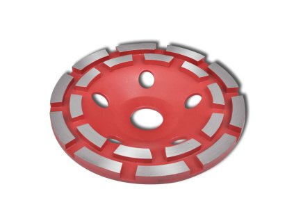 Diamantový brusný kotouč - dvouřadý - 125 mm