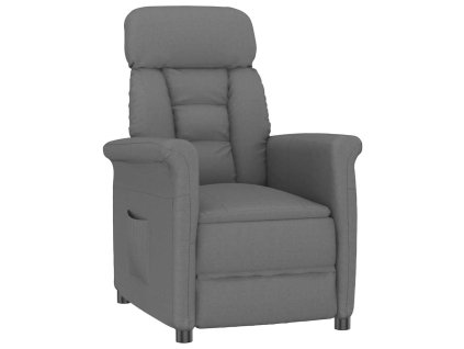 Recliner křeslo tmavě šedé Tmavě šedá 70.5 x 96.5 x 95 cm