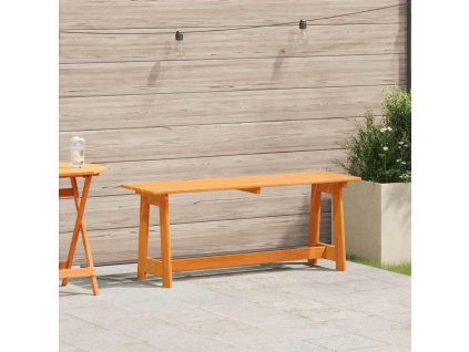 Venkovní lavice Hnědá 119 x 35 x 47cm Masivní borovicové dřevo