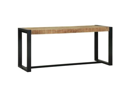 Lavice Hnědá 100 x 35 x 45 cm Masivní magnovníkové dřevo