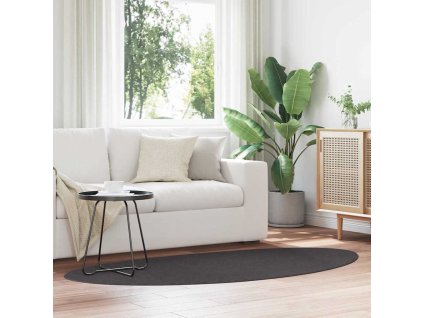 Koberec HUARTE Antracit 100 x 200 cm Polyester