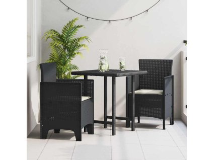 Zahradní křeslo 2 pcs Antracit 53 x 49 x 85 cm PP
