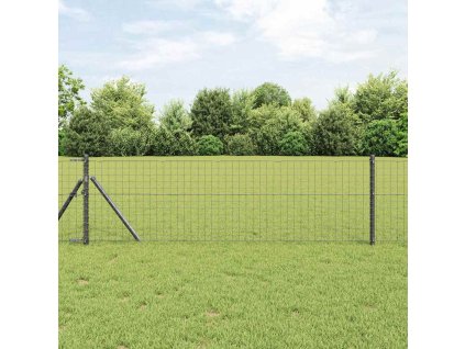 Plotový sloupek. Jiný 52 pcs Šedá 3.2 x 3.2 x 100 cm Ocel
