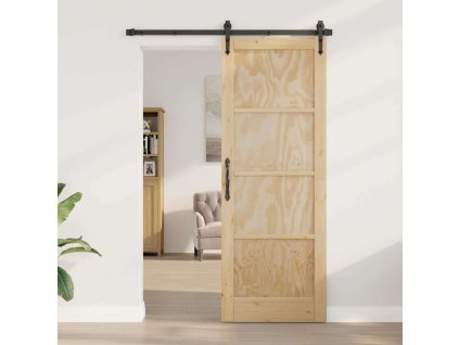 Interiérové dveře ORKDAL Hnědá 78 x 211 cm Překližka