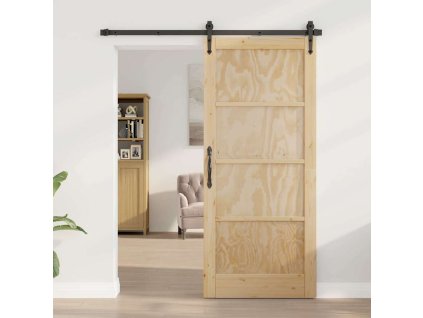 Interiérové dveře ORKDAL Hnědá 86 x 198,5 cm Překližka