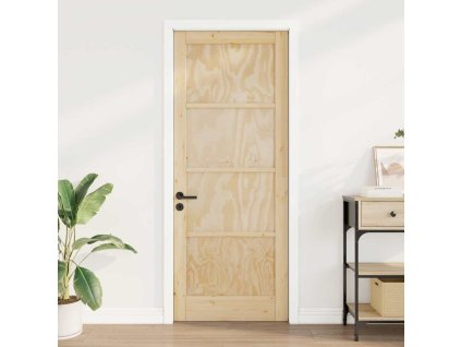 Interiérové dveře ORKDAL Hnědá 93 x 211 cm Překližka