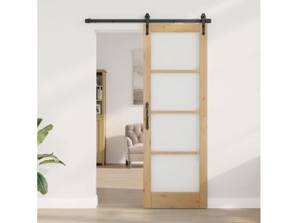 Interiérové dveře se sklem ORKDAL Hnědá 73,5 x 211 cm