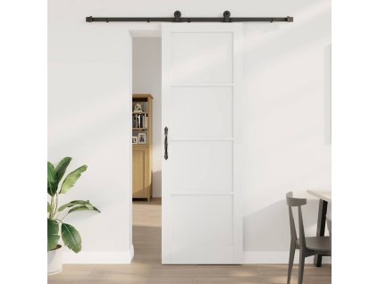 Sada posuvných dveří Manuální Bílá a černá 78 x 232 cm
