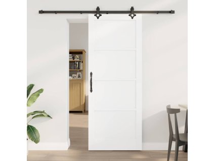 Posuvné dveře ORKDAL Bílá a černá 83 x 211 cm