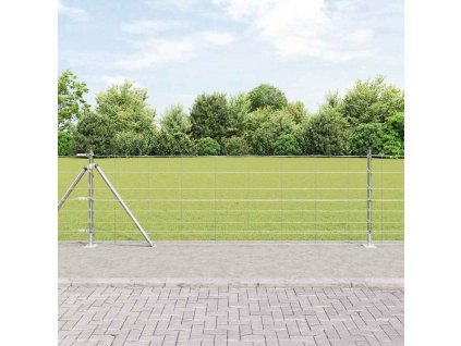 Pastevní plot Stříbrná 25 x 0.8 m Pozinkovaná ocel