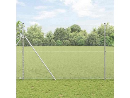 Plot s příspěvky Stříbrná 1.6 x 50 m Ocel potažená PVC
