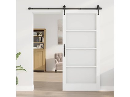 Interiérové dveře se sklem ORKDAL Bílá 93 x 202 cm