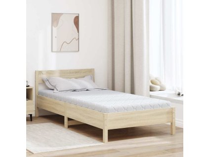 Matrace s kokosovou vrstvou Bílá 200 x 90 cm PU pěna