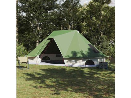 Rodinný tipi stan se střechou Zelená 680 x 430 x 270 cm