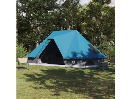Rodinný tipi stan se střechou Modrá 680 x 430 x 270 cm