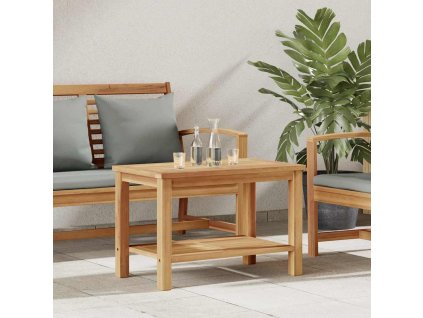 Konferenční stolek Hnědá 70 x 40 x 45 cm Masivní teakové dřevo