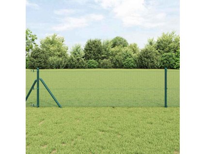 Svařovaný drátěný plot Zelená 1.4 x 50 m Ocel