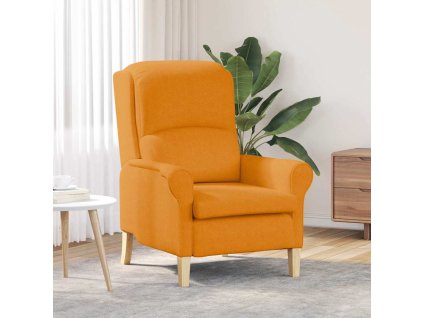 křeslo Tmavě žlutá 76 x 94 x 102 cm textil