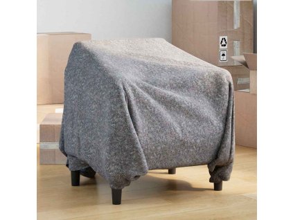 Deky na stěhování 10 pcs Šedá 150 x 200 cm textil