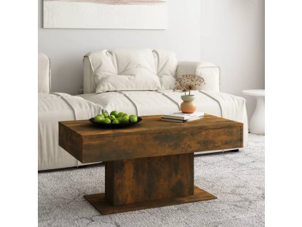 Konferenční stolek kouřový dub 96 x 50 x 45 cm kompozitní dřevo