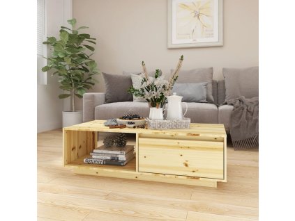 Konferenční stolek 110 x 50 x 33,5 cm masivní jedle