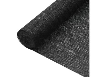 Stínící tkanina černá 2 x 25 m HDPE 75 g/m²