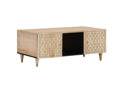 Konferenční stolek 100 x 54 x 40 cm masivní mangovníkové dřevo