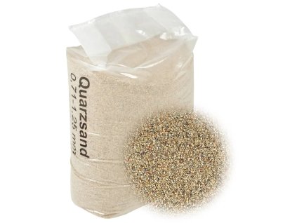 Filtrační písek 25 kg 0,71–1,25 mm