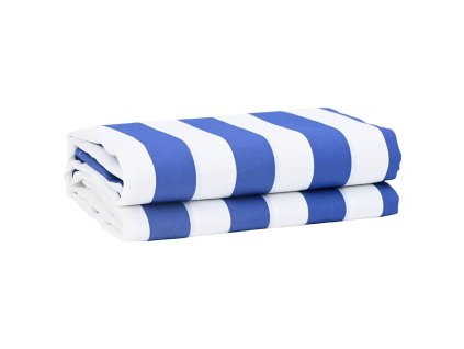 Náhradní látka na markýzu Modro-bílá 10 x 1.6 m textil