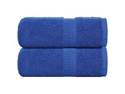 Ručníky pro hosty 2 ks modrá 30x50 cm 360 g/m² 100% bavlna