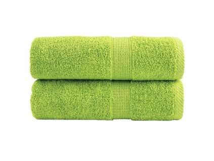 Prémiové mycí utěrky SOLUND 2 ks jablečně zelené 30x30 cm 600 g/m²