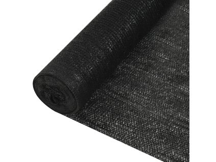 Stínící tkanina černá 1,8 x 25 m HDPE 195 g/m²