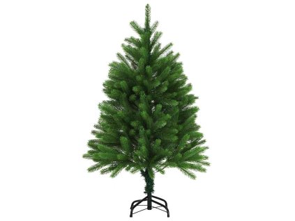 Umělý vánoční stromek s realistickým jehličím 120 cm zelený