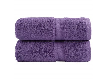 Prémiové mycí utěrky SOLUND 2 ks fialové 30x30 cm 600 g/m²