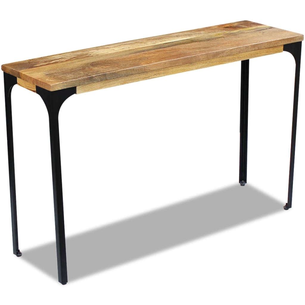 PETROMILA Konzolový stolek, masivní mangovníkové dřevo 120x35x76 cm