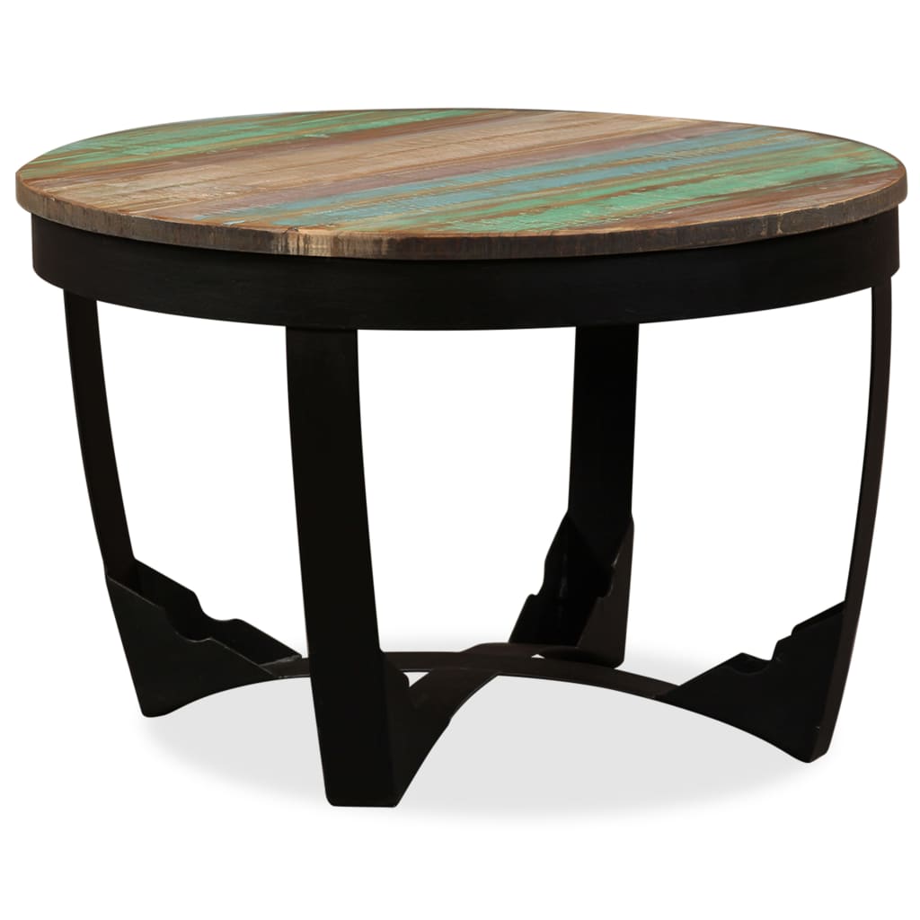PETROMILA Konferenční stolek masivní recyklované dřevo 60 x 40 cm