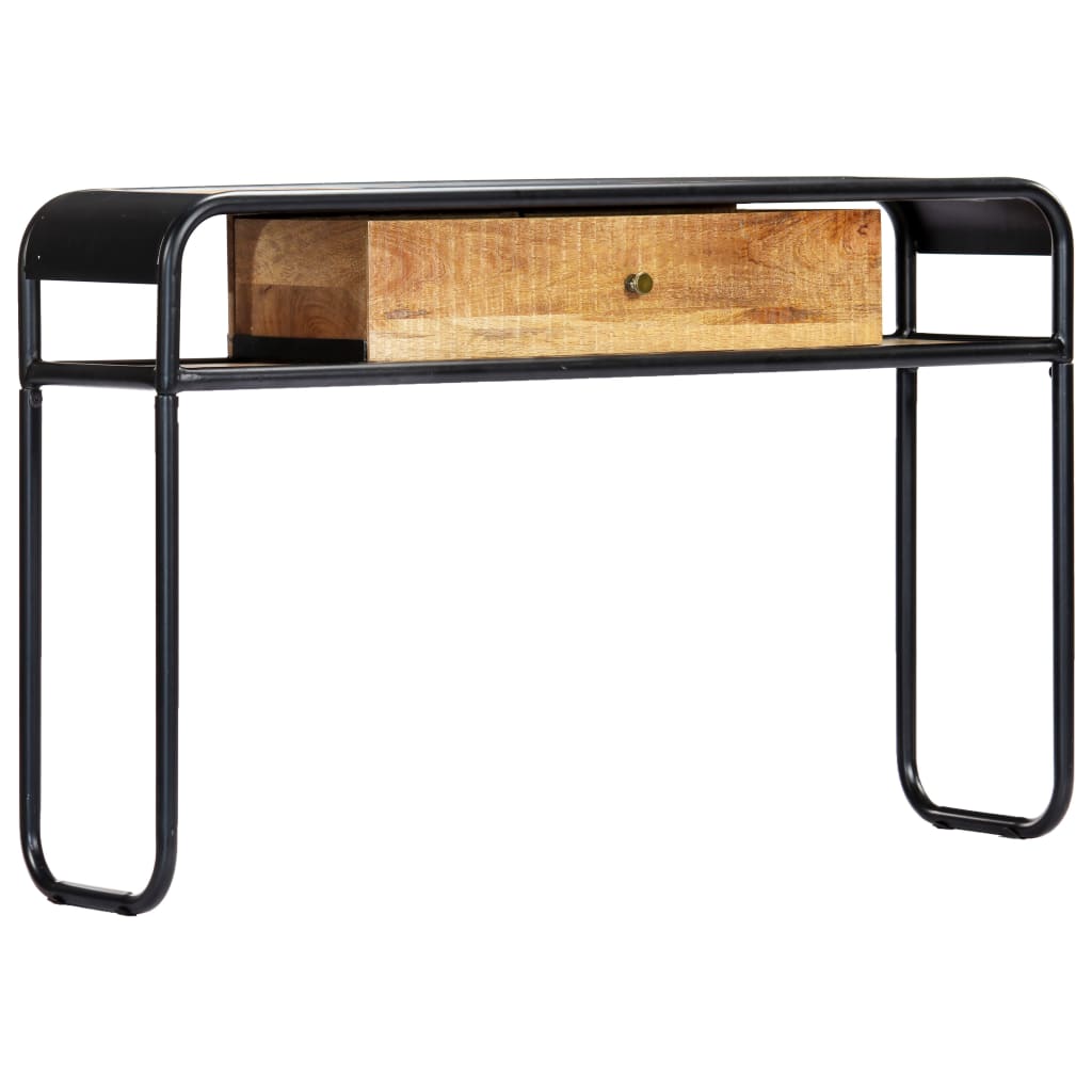 PETROMILA Konzolový stolek 118 x 30 x 75 cm masivní mangovníkové dřevo