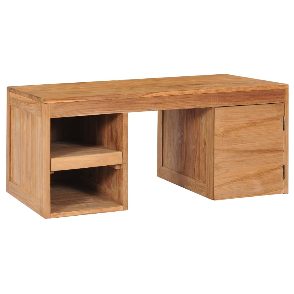 PETROMILA Konferenční stolek 90 x 50 x 40 cm masivní teakové dřevo