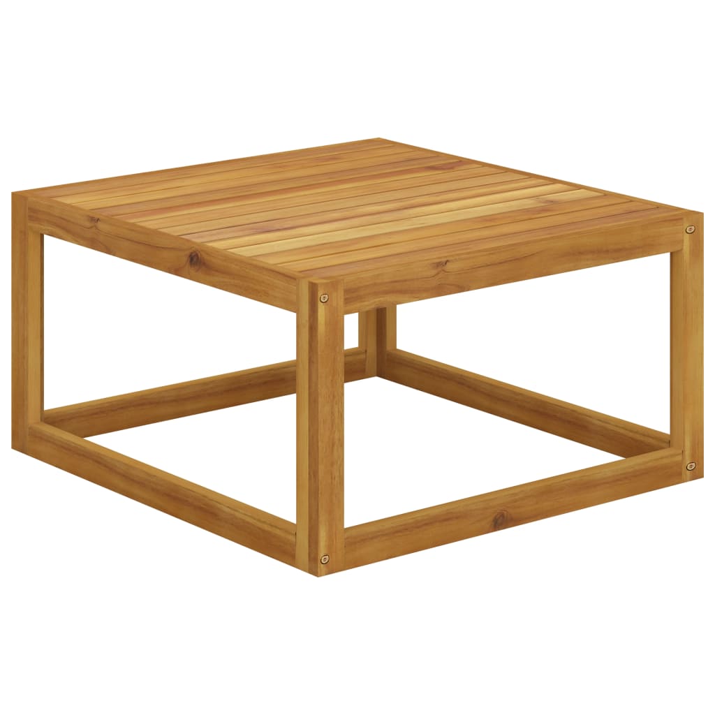 PETROMILA Konferenční stolek 68 x 68 x 29 cm masivní akáciové dřevo