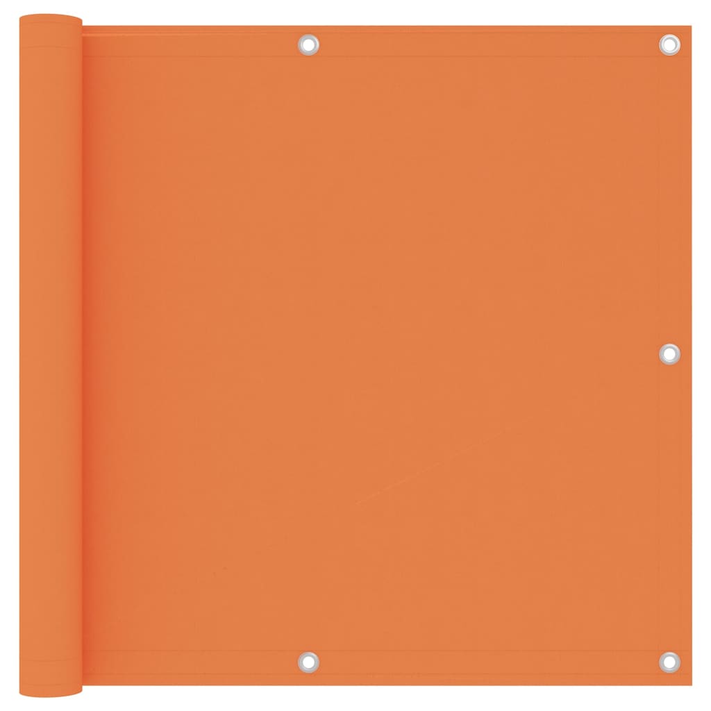 PETROMILA Balkónová zástěna oranžová 90 x 300 cm oxfordská látka