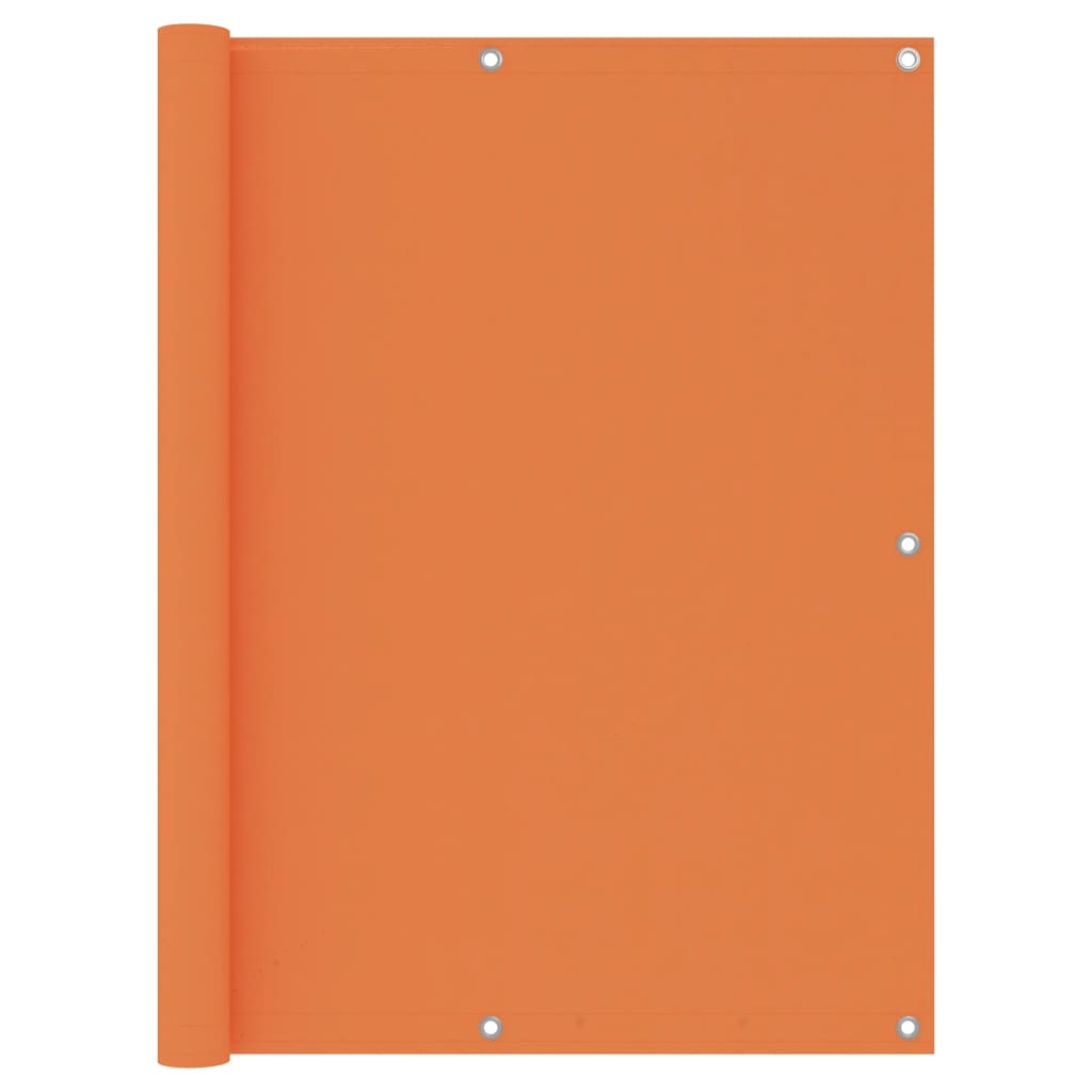 PETROMILA Balkónová zástěna oranžová 120 x 300 cm oxfordská látka