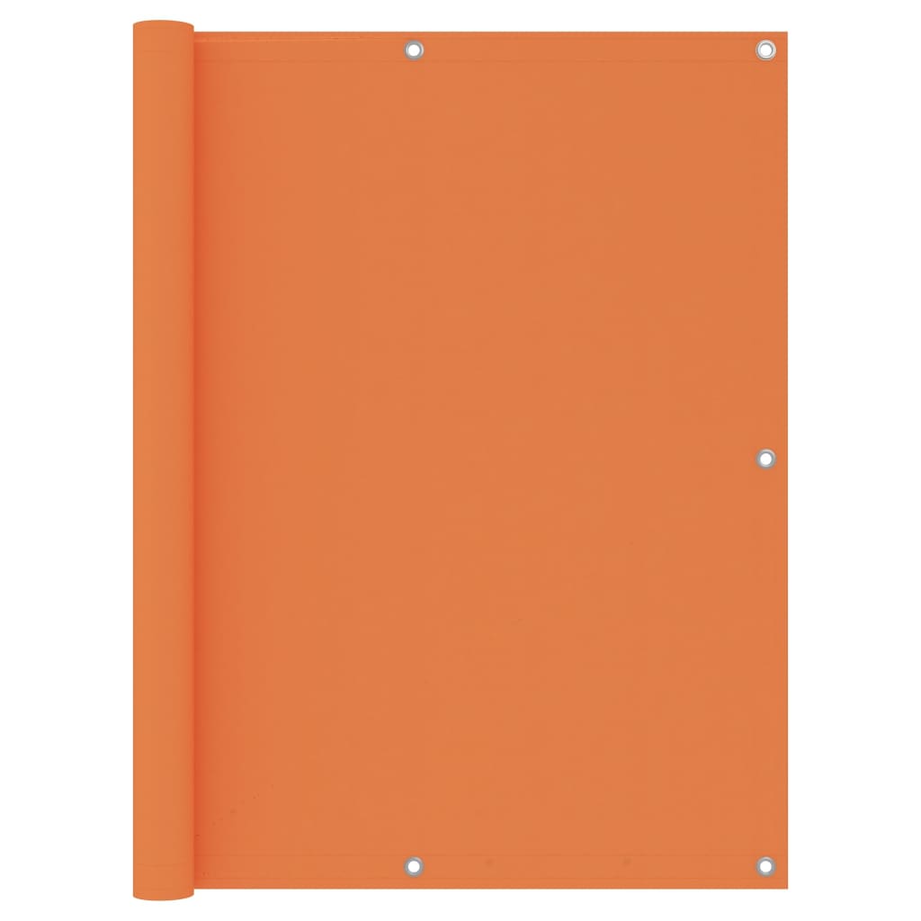 PETROMILA Balkónová zástěna oranžová 120 x 400 cm oxfordská látka