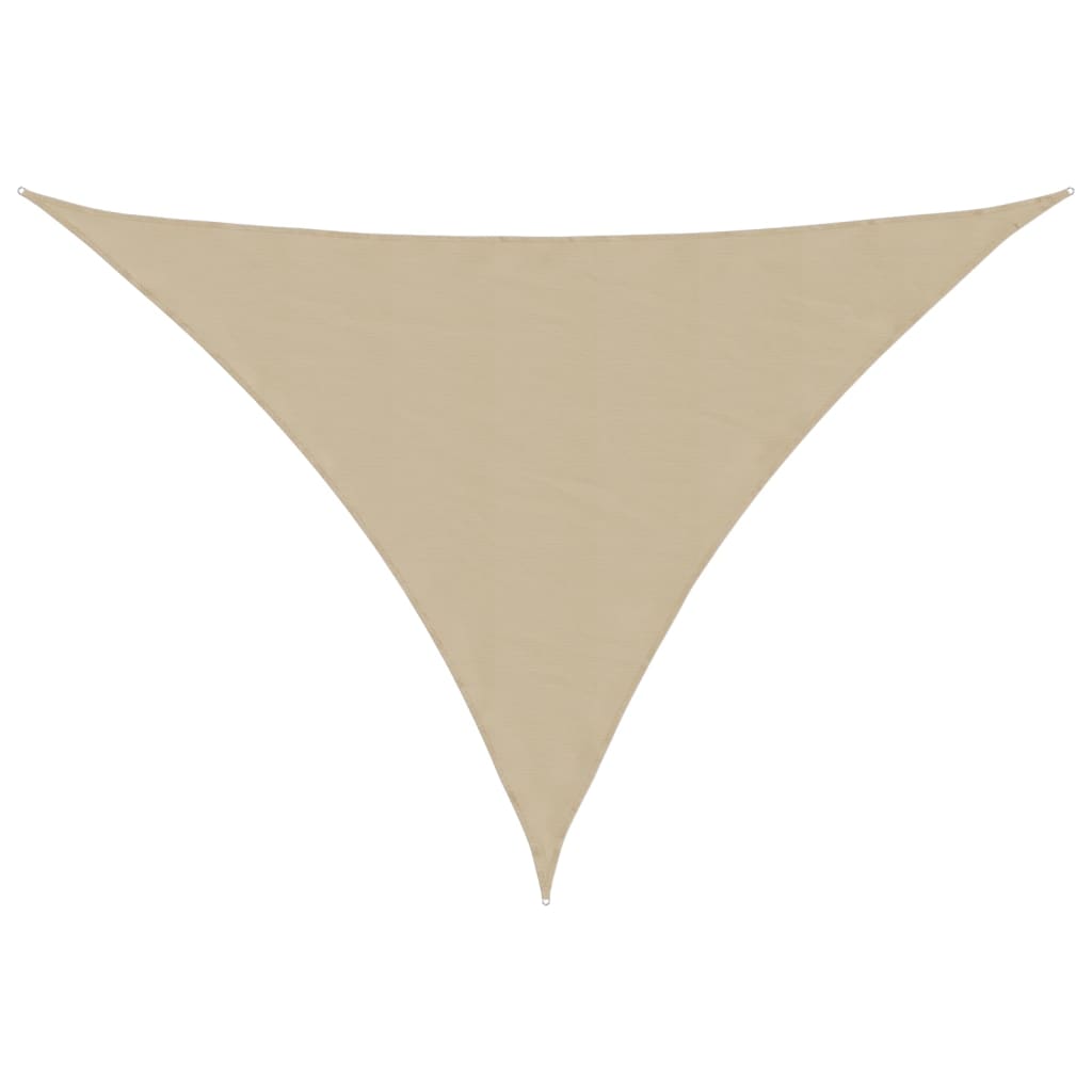 PETROMILA Stínící plachta oxfordská látka trojúhelníková 3x4x4 m béžová