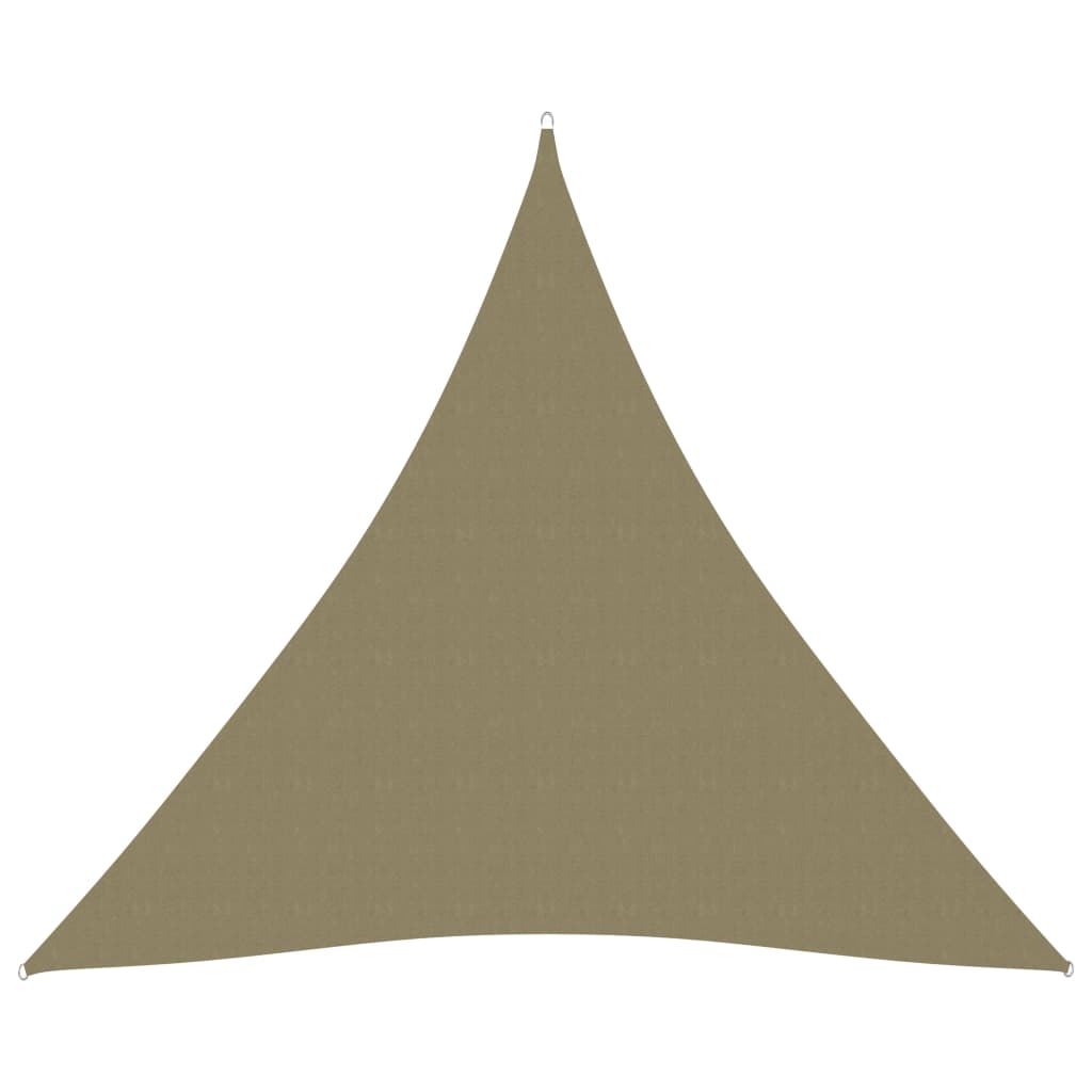 PETROMILA Stínící plachta oxfordská látka trojúhelníková 4x4x4 m béžová