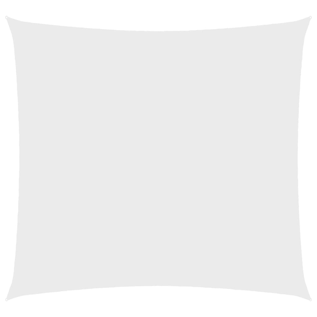 PETROMILA Stínící plachta oxfordská látka čtvercová 3,6 x 3,6 m bílá